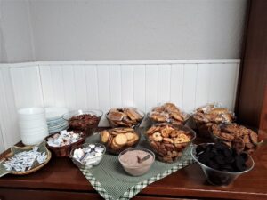 desayuno buffet en albergue velarta